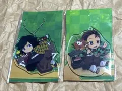 鬼滅の刃　全集中展　アクリルチャーム 東京　冨岡義勇　竈門炭治郎