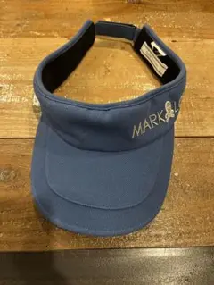【新品】マークアンドロナ　MARK&LONA サンバイザー　ネイビー 新品】マークアンドロナ MARK&LONA サンバイザー ネイビー