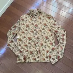 美品！KRIZIAクリツィア花柄ブラウス（袖長め）のサムネイル