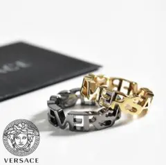 VERSACE ロゴ リング 指輪のサムネイル