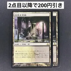 プレイ用】《MTG》(JP)神無き祭殿(GPT)2枚 - メルカリ