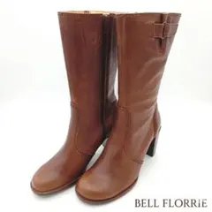 BELL FLORRIE ブーツ S ブラウン サイドジップ DEC-0114のサムネイル