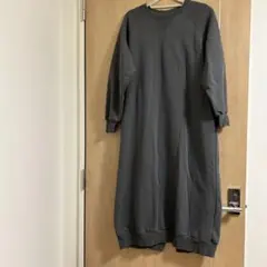 DAZY ラグラン袖　スウェットワンピース　長袖トップス