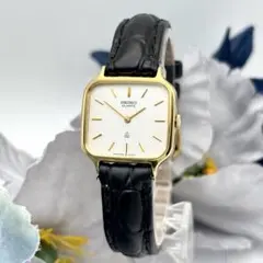 ヴィンテージ SEIKO スクエアデイト クォーツ 1986年製 - メルカリ