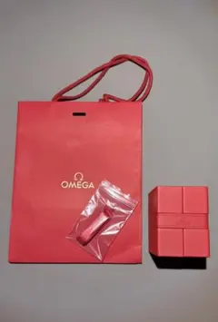 【美品】OMEGA 時計ケース 箱＋ショッパー