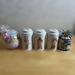 不二家 ペコちゃん ポコちゃん 缶ケース 4個セット - メルカリ