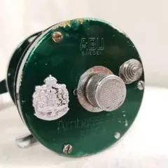 アブガルシア アンバサダー5000D ビンテージ リール abu 緑 - メルカリ