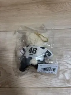 ヴィッセル神戸　五百城茉央　30周年　ユニフォーム柄ベアキーホルダー