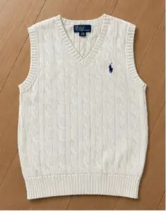 Polo by Ralph Lauren ケーブルニットベスト 140cm