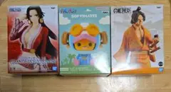 【未開封】ワンピース フィギュアセット ボア・ハンコック チョッパー エース