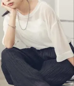 シアーTシャツ