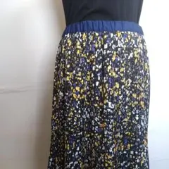 niko and ... プリーツスカート 花柄
