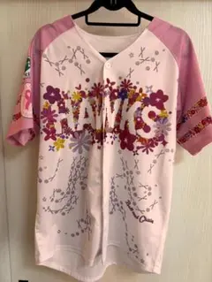 【ピンクフルデー】　HAWKS 花柄 ユニフォーム ピンク　2着
