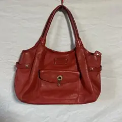 Kate Spade Orange レザー ハンドバッグ