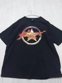 【Lサイズ】【新品】【B'z】【Pleasure】【ブラック】【Tシャツ】 B'z LIVE-GYM Pleasure 2023 -STARS-｜GOODS（ファイナルTシャツ