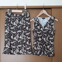 INDIVI アンサンブル　ツーピース　Mサイズ