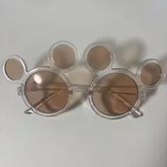 ミッキー型 ファッション用グラス