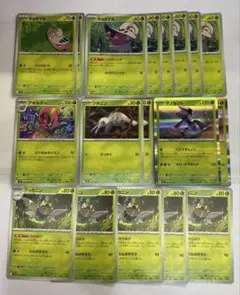 80.チョボマキ8枚&アギルダー&ツチニン2枚&テッカニン5枚&ゲノセクト2枚