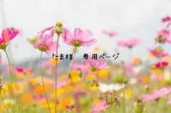 たま様 専用ページ