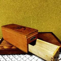 昭和レトロ 鰹節削り器 木製 22×8.5×9cm 使用感ありのサムネイル