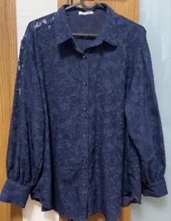 【★ゆき★ 様 専用出品】OLIVE des OLIVE シースルートップス 青