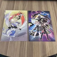 2枚セット ポケマス 特典 ポストカードセット
