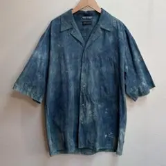 NULABEL CM1YOK42/ガーメントダイオープンカラーシャツ