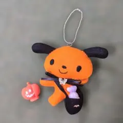 ハンドメイドぬいぐるみ　フエルトマスコット　わんちゃん⑨ハロウィン