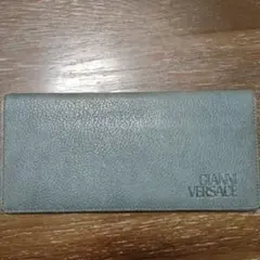 GIANNI VERSACE グレー 二つ折り財布