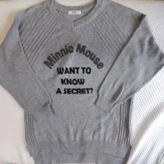 綿混ニット[ディズニー·ミニーマウス]