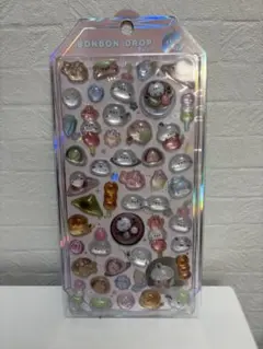 ボンボンドロップシール　もちもちボンボン　シャーベット　和菓子　シマエナガ