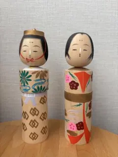 【ビンテージ】ひな祭り　雛こけし