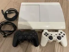 PlayStation 3 本体 ホワイト コントローラー2個