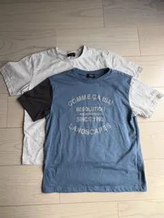2枚セット COMME CA ISM コムサイズム Tシャツ 男子140 ボーイ