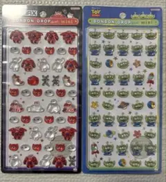 トイストーリー ベイマックス ボンボンドロップミニシール 2シートセット