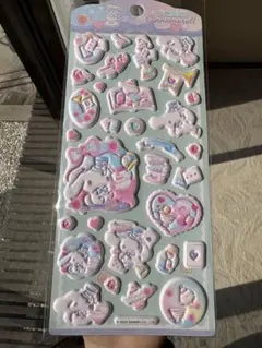 よ*こ様 シナモロール　マシュマロシール　サンリオ　海外限定　正規品　ぷっくりシ