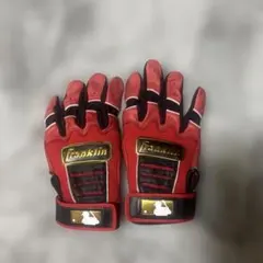 Franklin バッティング用手袋 赤