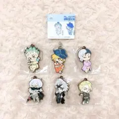 Dr.STONE ドクターストーン ラバーキーチェーン 全6種 フルコンプ