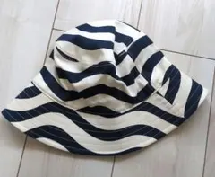 ユニクロ　UNIQLO　マリメッコ　バケットハット　帽子　ボーダー