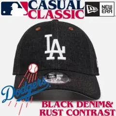 【海外限定】ニューエラ ロサンゼルスドジャース カジュアルクラシック デニム