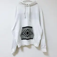 値下げ歓迎 RODEO CROWNS ホワイトパーカー ゆったり