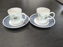 ウェッジウッド グレンミスト スージークーパー 17.5cm プレート8枚