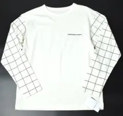 未使用 ユニフォーム エクスペリメント ロンT 長袖カットソー 1 ホワイト