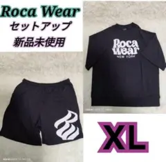 新品】Roca Wear　スウェット　セットアップ　ブラック　XLサイズのサムネイル