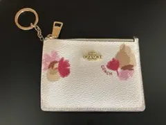 J*9様 coach 花柄　パスケース　コインケース