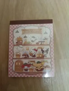 サンリオ キャラクターメモ帳