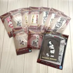 【新品未使用品】 ミッキーマウスセット 一番くじ Happyくじ ガチャガチャ