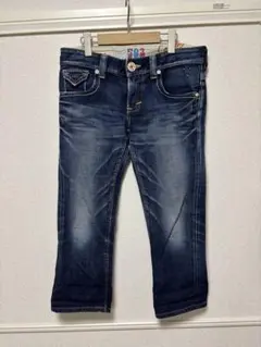 EDWIN エドウィン 503 BLUE TRIP クロップド デニムパンツ Mのサムネイル
