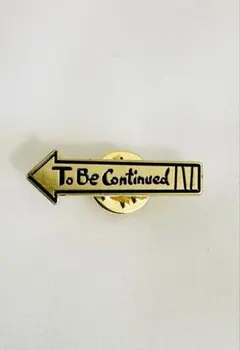 To Be Continued ピンズ ジョジョ ピンバッジ JOJO