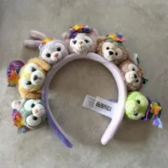 【香港ディズニー20周年限定】ダッフィー&フレンズ カチューシャ 美品